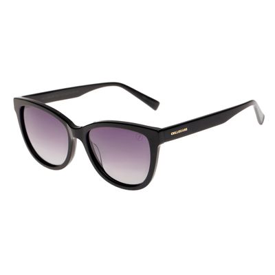 Óculos de Sol Feminino Chilli Beans Quadrado Polarizado Degradê Preto