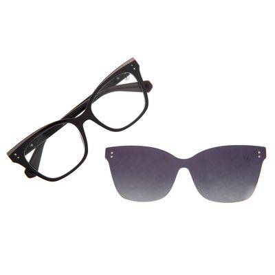 Armação Para Óculos de Grau Feminino Chilli Beans Multi Polarizado Cat Preto