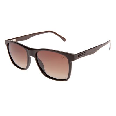 Óculos de Sol Masculino Chilli Beans Quadrado Polarizado Marrom