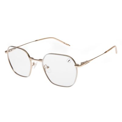 Armação Para Óculos de Grau Unissex Chilli Beans Casual Dourado