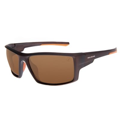 Óculos de Sol Masculino Chilli Beans Esportivo Performance Marrom