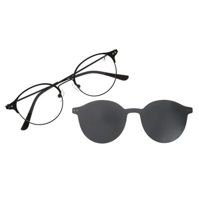 Armação Para Óculos de Grau Feminino Chilli Beans Multi Redondo Preto