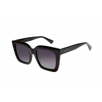 Óculos de Sol Feminino Chilli Beans Quadrado Degradê Preto Polarizado