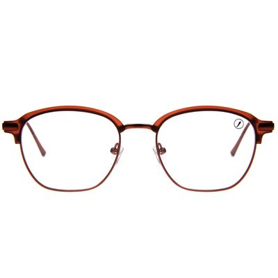 Armação Para Óculos de Grau Masculino Chilli Beans Multi Redondo Vermelho Polarizado