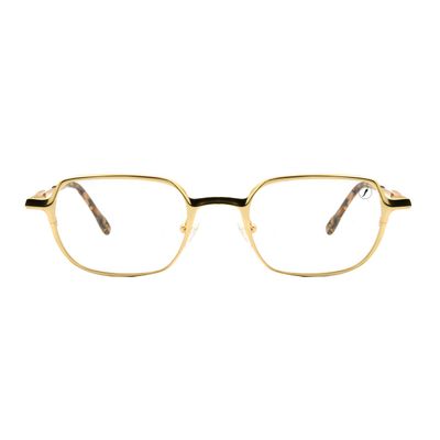 Armação Para Óculos de Grau  Feminino Chilli Beans Quadrado Dourado