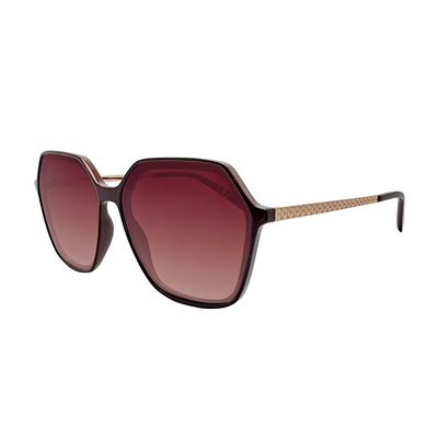Óculos de Sol Feminino Chilli Beans Redondo Degradê Bege