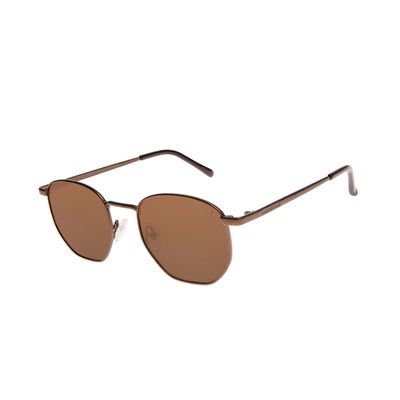 Óculos de Sol Masculino Chilli Beans Executivo Marrom Polarizado