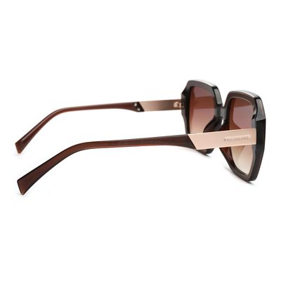 Óculos de Sol Feminino Chilli Beans Quadrado Degradê Marrom