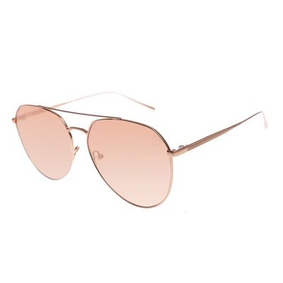 Óculos de Sol Unissex Chilli Beans Aviador Metal Casual Rosé