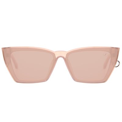 Óculos De Sol Feminino Bianca Andrade Cat Fashion Rosé