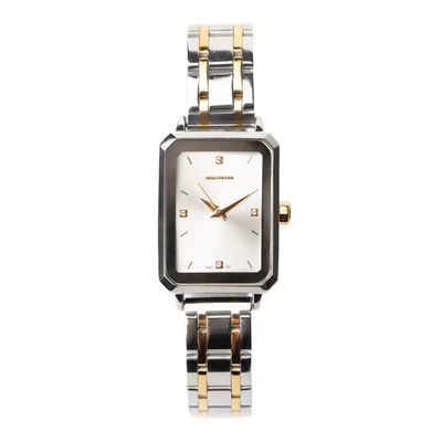 Relógio Analógico Feminino Chilli Beans Metal Quadrado Prata