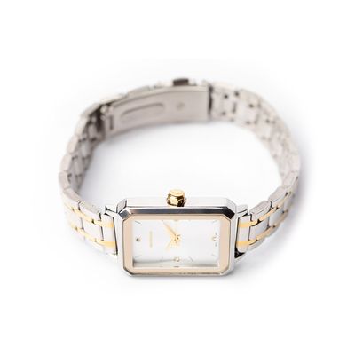 Relógio Analógico Feminino Chilli Beans Metal Quadrado Prata