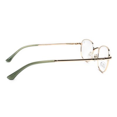 Armação Para Óculos de Grau Feminino Chilli Beans Redondo Dourado