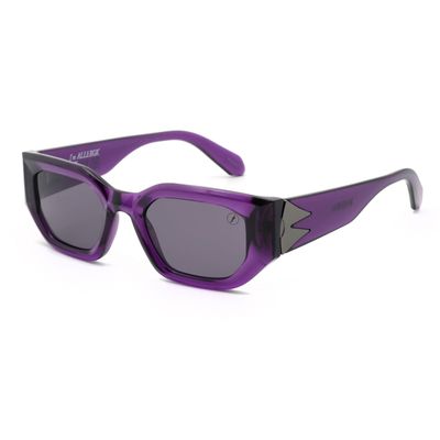 Óculos de Sol Feminino Wandinha Redondo Roxo