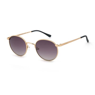 Óculos de Sol Infantil Feminino Chilli Beans Redondo Dourado