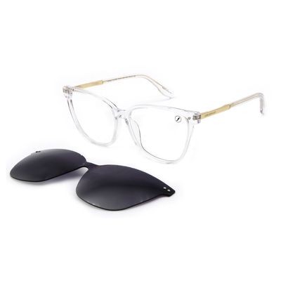 Armação Para Óculos De Grau Feminino Chilli Beans Multi Polarizado Transparente