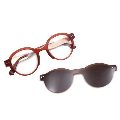 Armação Para Óculos de Grau Feminino Chilli Beans Multi Polarizado Vermelho