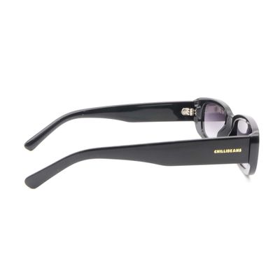 Óculos de Sol Infantil Feminino Chilli Beans Quadrado Degradê Preto