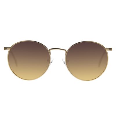 Óculos de Sol Unissex Chilli Beans Executivo Degradê Dourado