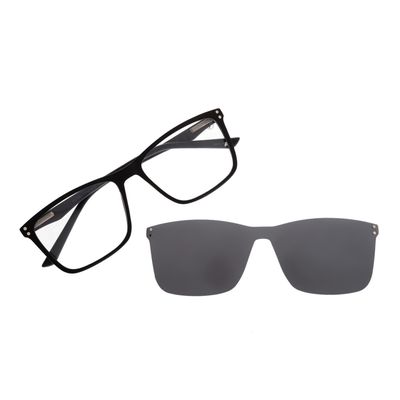 Armação Para Óculos de Grau Masculino Chilli Beans Multi Polarizado Preto