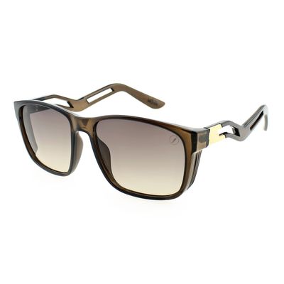 Óculos de Sol Masculino Alok Space Rave Quadrado Degradê Brilho