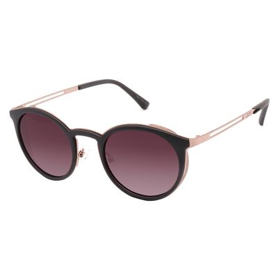 Óculos de Sol Feminino Alok Space Rave Polarizado Redondo Roxo
