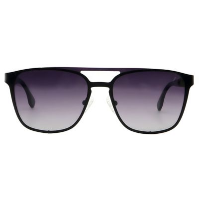 Óculos de Sol Masculino Alok Space Rave Quadrado Polarizado Degradê Preto