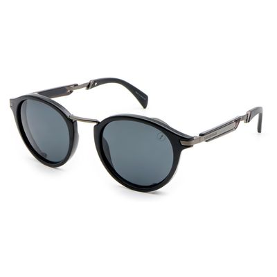 Óculos de Sol Masculino Alok Space Rave Redondo Polarizado Preto