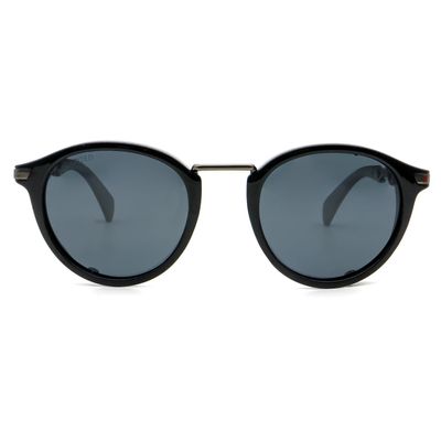 Óculos de Sol Masculino Alok Space Rave Redondo Polarizado Preto