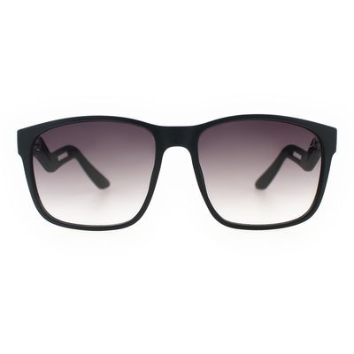 Óculos de Sol Masculino Alok Space Rave Quadrado Degradê Preto