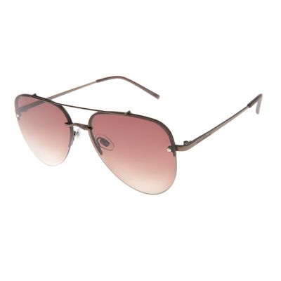 Óculos de Sol Feminino Chilli Beans Clássicos Aviador Degradê Marrom