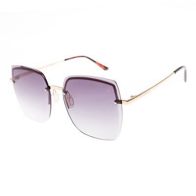 Óculos de Sol Feminino Chilli Beans Quadrado Degradê Dourado
