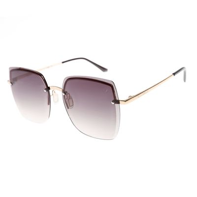 Óculos de Sol Feminino Chilli Beans Quadrado Dourado