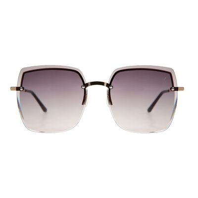 Óculos de Sol Feminino Chilli Beans Quadrado Dourado