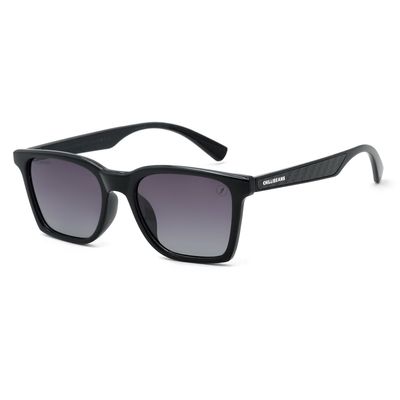 Óculos de Sol Masculino Chilli Beans Quadrado Polarizado Degradê Preto