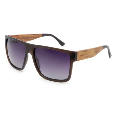 Óculos de Sol Masculino Chilli Beans Quadrado Degradê Marrom