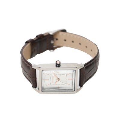 Relógio Analógico Feminino Chilli Beans Couro Vintage Marrom