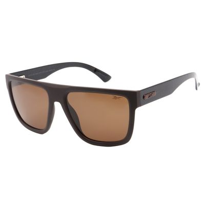 Óculos de Sol Masculino Reebok Quadrado Sport Polarizado Marrom