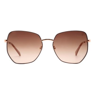Óculos de Sol Feminino Chilli Beans Hexagonal Fashion Rosé