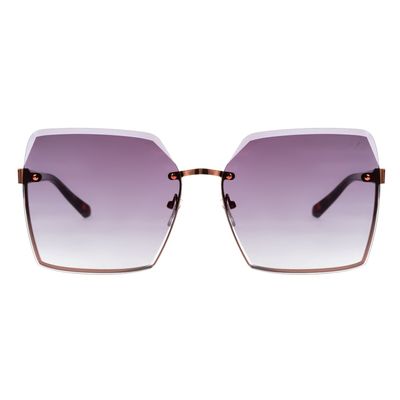 ´Óculos de Sol Feminino Marilyn Monroe Cat Degradê Marrom