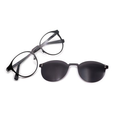Armação Para Óculos de Grau Unissex Chilli Beans Multi Redondo Preto Fosco