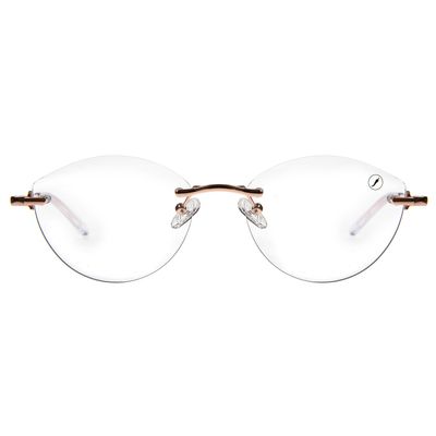 Armação Para Óculos De Grau Feminino Chilli Beans Modelo 3 Peças Rosé