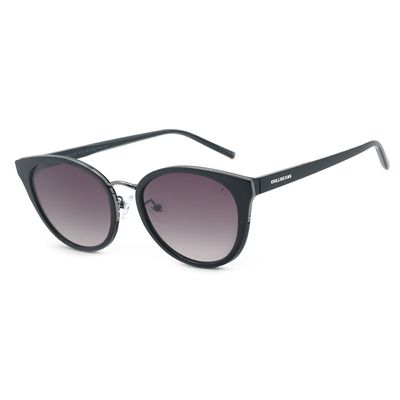 Óculos de Sol Feminino Chilli Beans Redondo Degradê Preto
