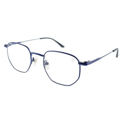 Armação Para Óculos de Grau Masculino Premium Multi Quadrado Azul Polarizado