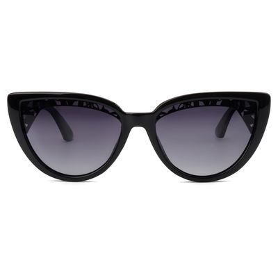 Óculos de Sol Feminino Risqué Cat Polarizado Degradê Brilho