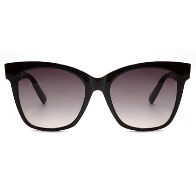Óculos de Sol Feminino Risqué Quadrado Degradê Preto