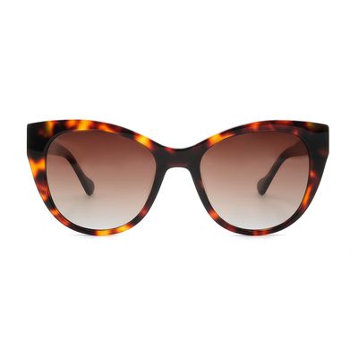 Óculos de Sol Feminino Chilli Beans Redondo Polarizado Degradê Marrom
