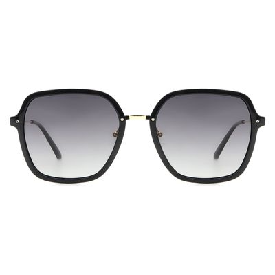Óculos de Sol Feminino Chilli Beans Quadrado Polarizado Degradê Preto