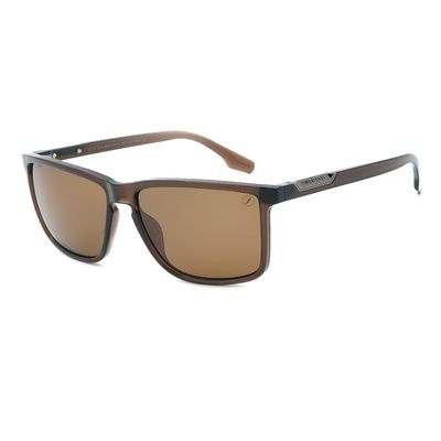 Óculos de Sol Masculino Chilli Beans Quadrado Polarizado Marrom