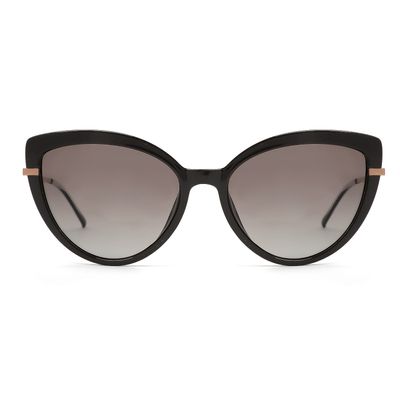 Óculos de Sol Feminino Chilli Beans Polarizado Gatinho Degradê Marrom